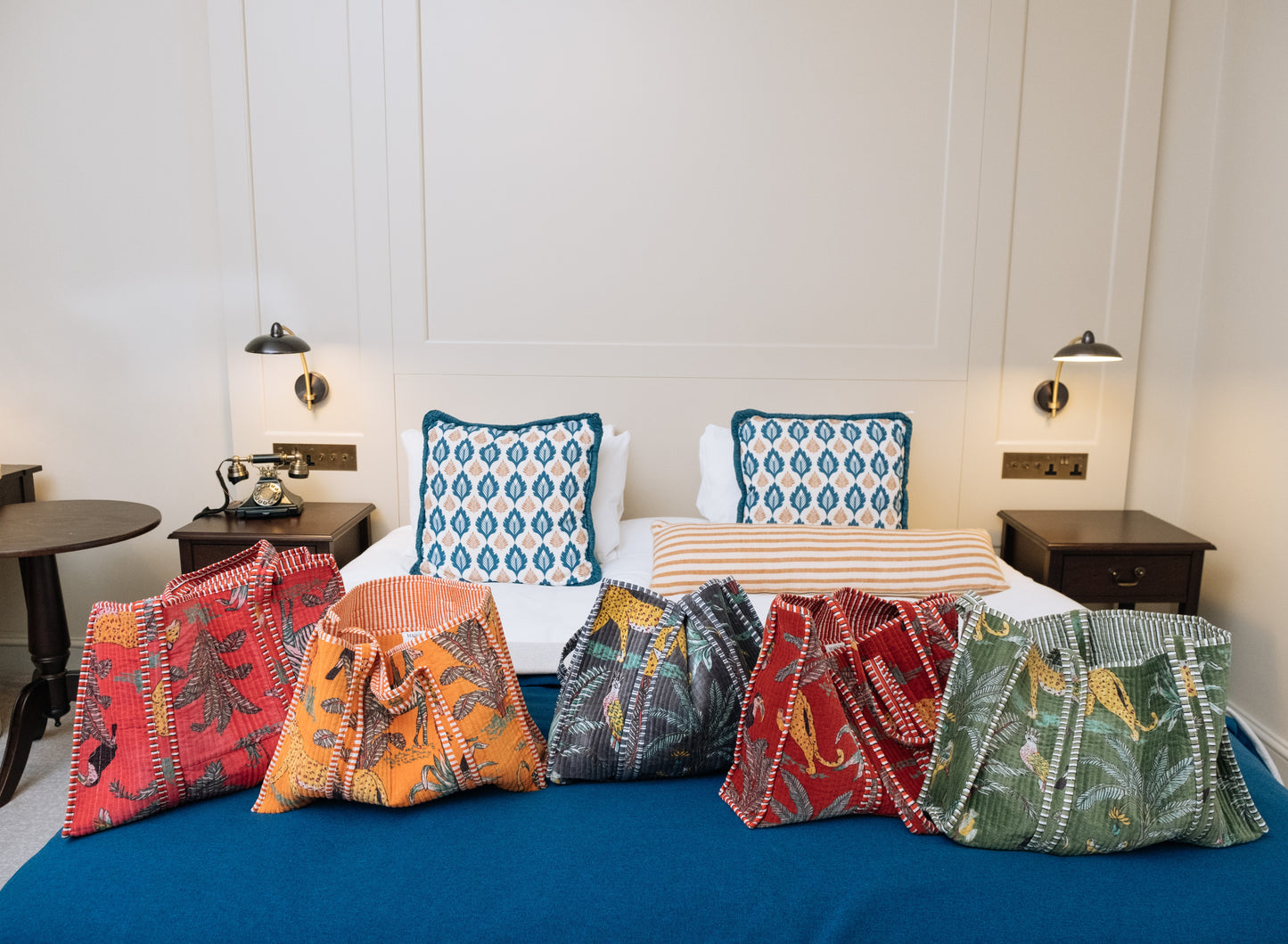 Velvet Luxury Tote Bags