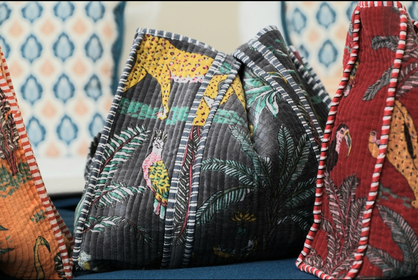 Velvet Luxury Tote Bags