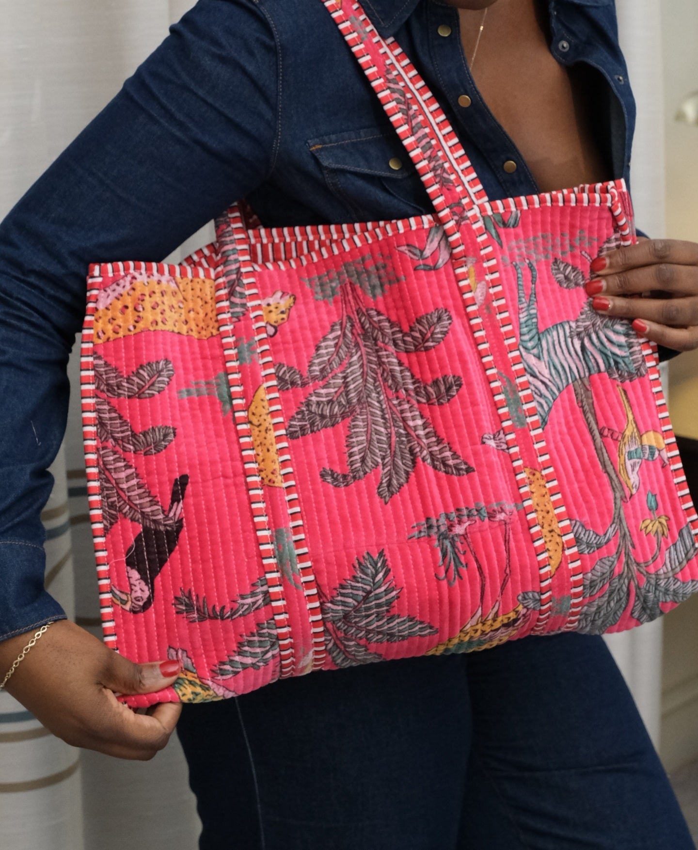 Velvet Luxury Tote Bags