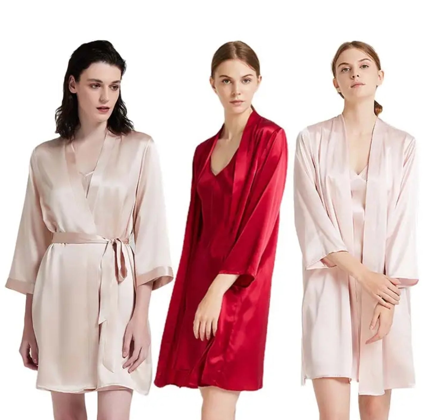 Marilyn Mini Silk Robe