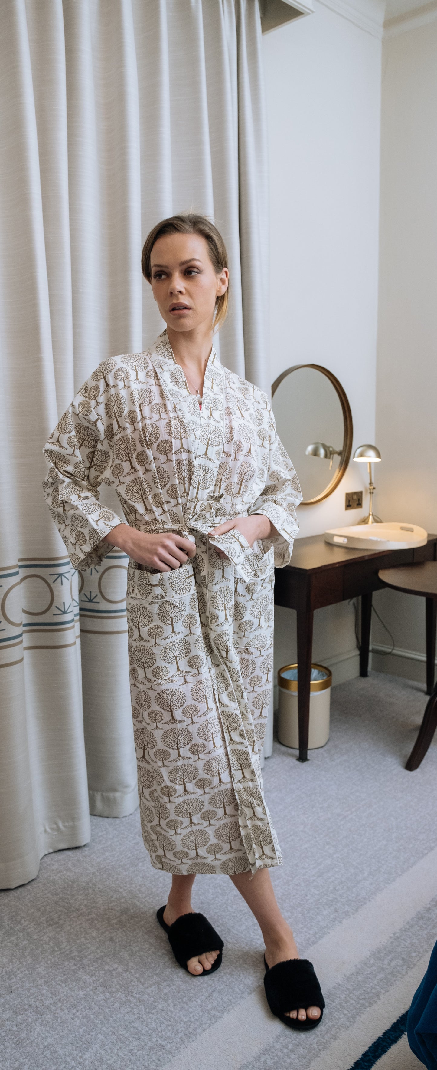 Garden Print  Robes