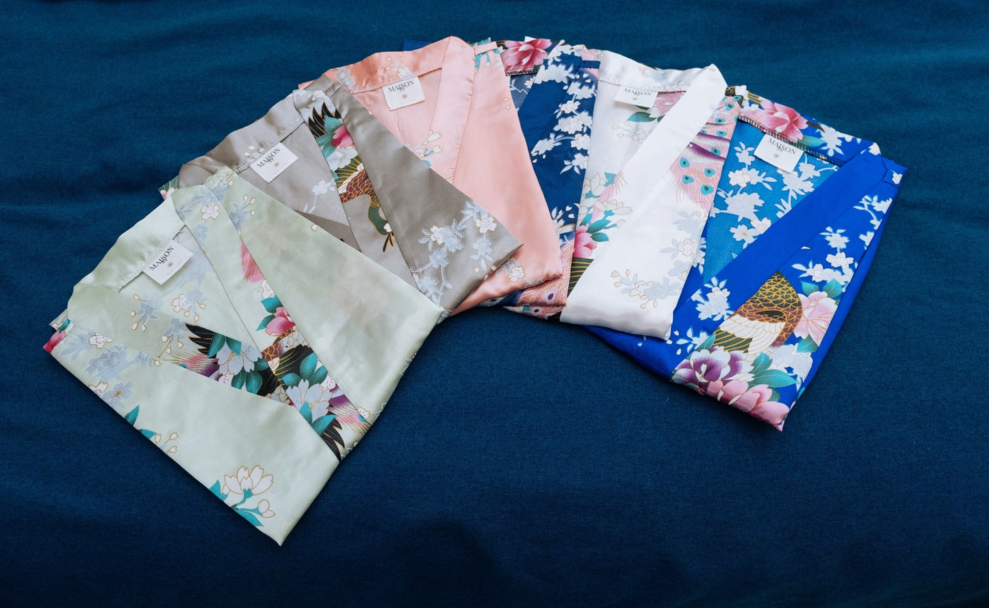 Vegan/Peace Silk Kimono Robes