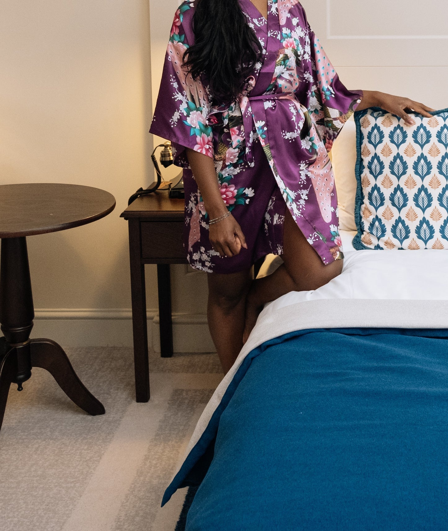 Vegan/Peace Silk Kimono Robes